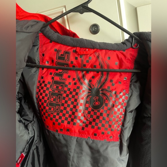 Spyder Snowboarding Jacket Red kids 14 - Picture 11 of 11